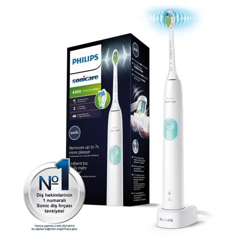 Philips Sonicare ProtectiveClean 4300 Sonic elektrikli diş fırçası